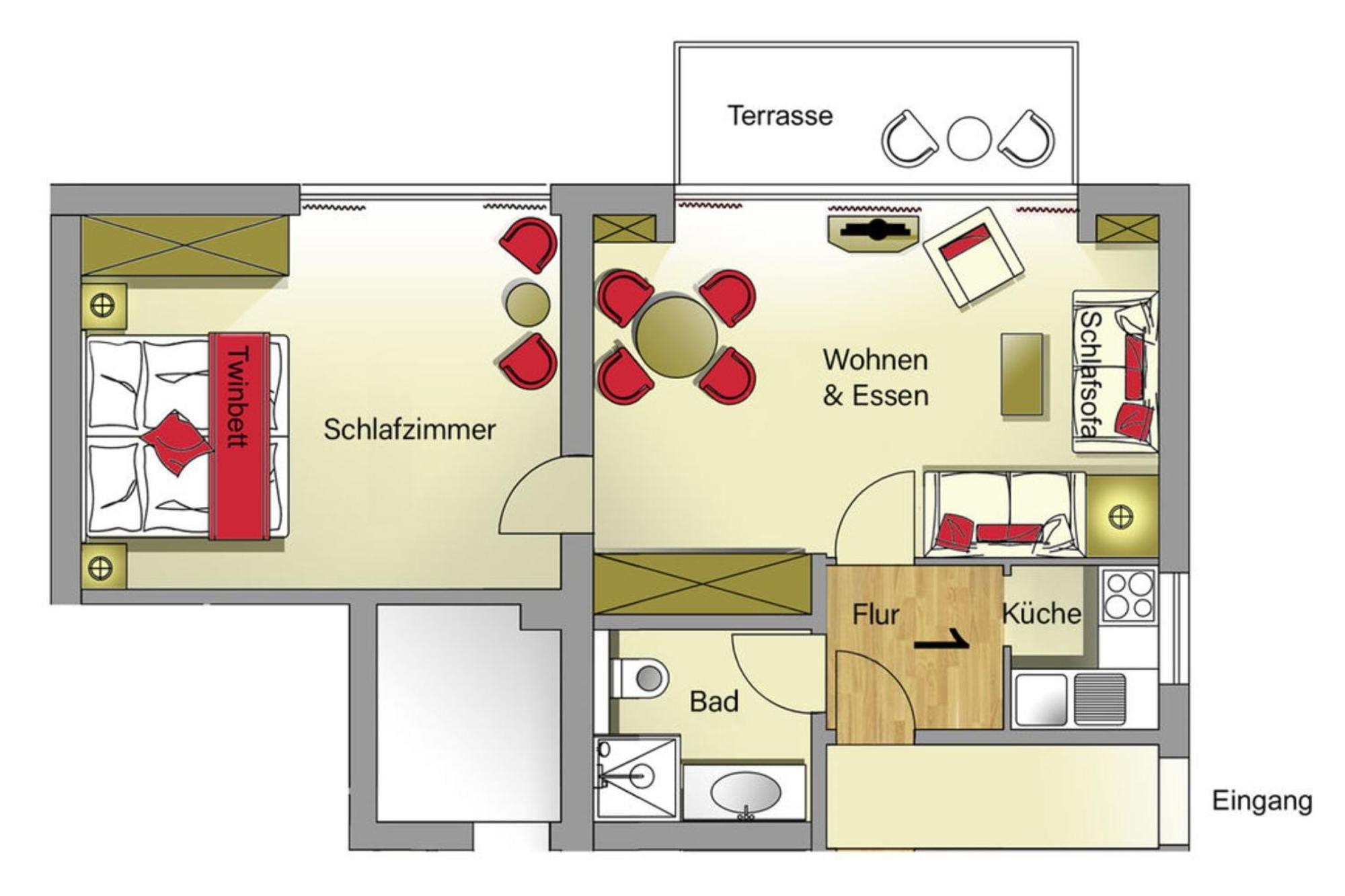 Apartmán Am Brook 16 Whg 1 Dahme  Exteriér fotografie